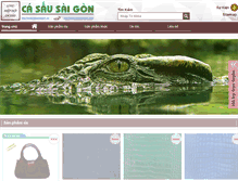 Tablet Screenshot of casausaigon.com